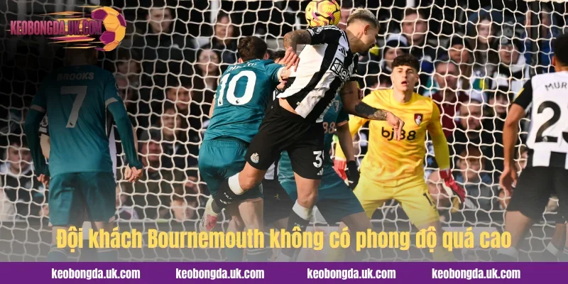 Đội khách Bournemouth không có phong độ quá cao